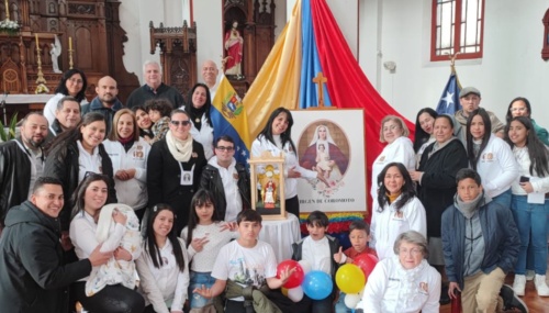 Virgen de Coromoto presente en la Iglesia de Concepción