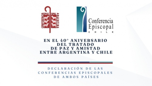 Episcopados de Argentina y Chile conmemoran el 40° Aniversario del Tratado de Paz y Amistad entre ambas naciones